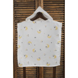 %100 Pamuk Muslin Kumaş PANÇO 